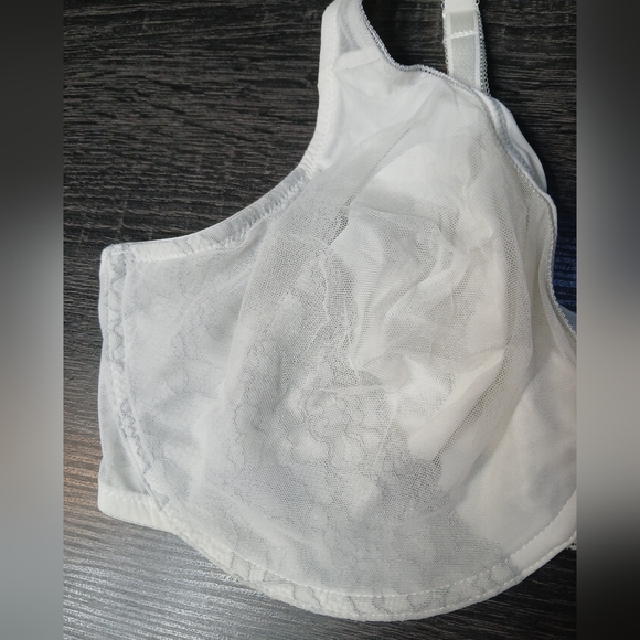 Liz Claiborne Semi Sheer & Lace Underwire Bra 40DD - Picture 2 of 16